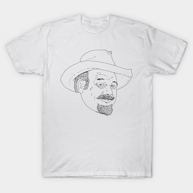 Burl Ives T-Shirt by TheCosmicTradingPost